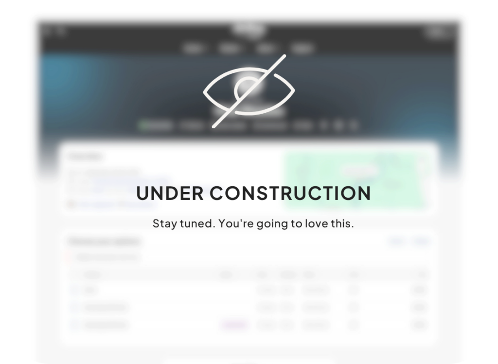 Blurred preview of the new athleteReg registration page design